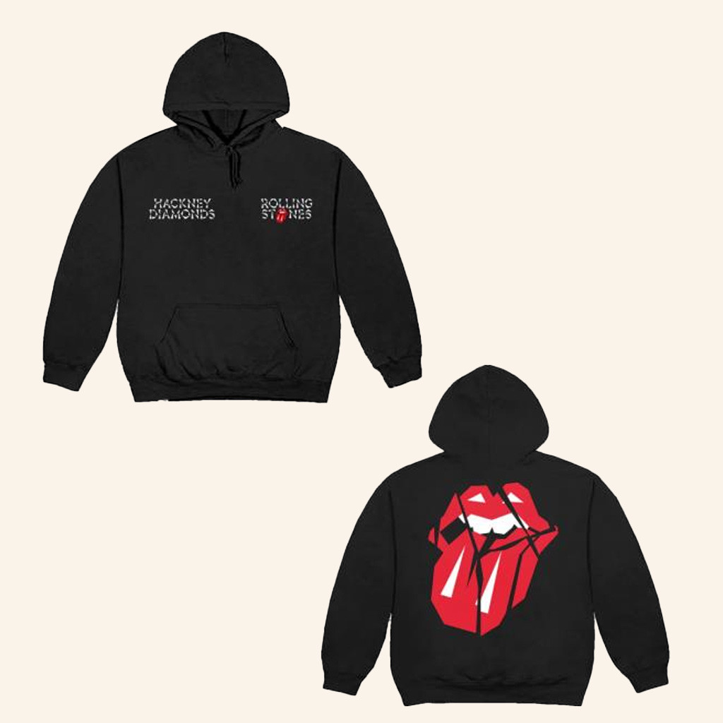 The Rolling Stones Merch Hackney Diamonds Hoodie Best Gifts For Music Fans-1