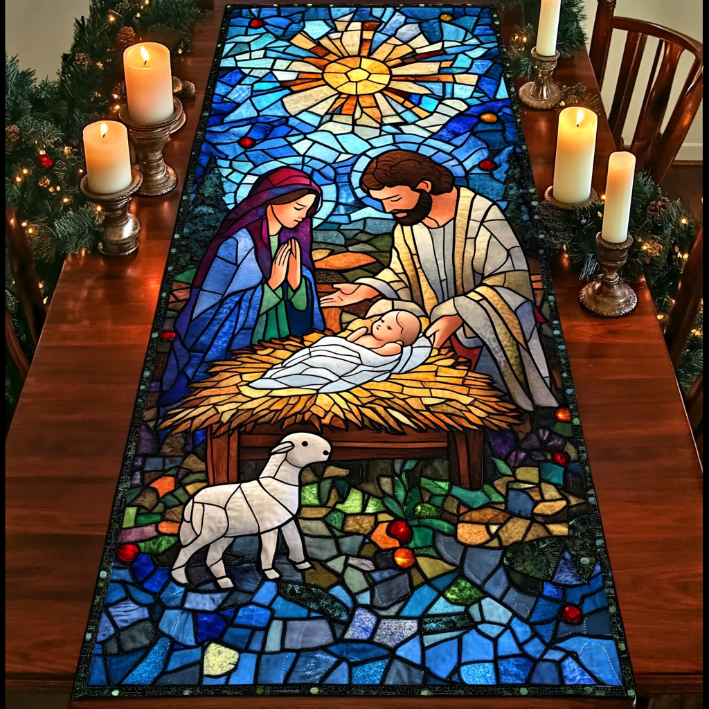 The Season The Reason Quilted Table Runner Christmas Dining Holiday Table Runner Best Christian Gifts-1 The Season The Reason Quilted Table Runner Christmas Dining Holiday Table Runner Best Christian Gifts-1