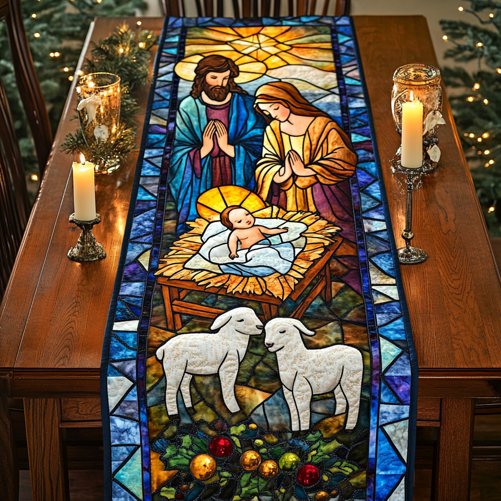 The Season The Reason Quilted Table Runner Christmas Dining Holiday Table Runner Decorations Christian Gifts-1 The Season The Reason Quilted Table Runner Christmas Dining Holiday Table Runner Decorations Christian Gifts-1
