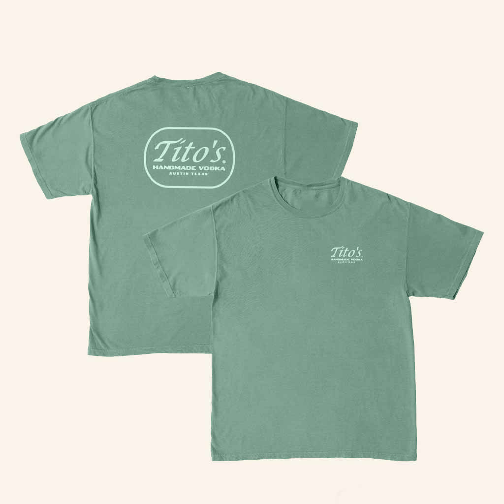 Tito's Vodka Tito's Hometown T-Shirt Gift Ideas For Dad-1