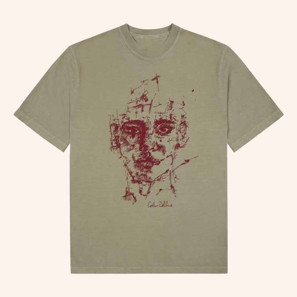 Top Fashion TF Merch Kidsuper Scratched Face T-Shirt Gifts For Him-1 Top Fashion TF Merch Kidsuper Scratched Face T-Shirt Gifts For Him-1