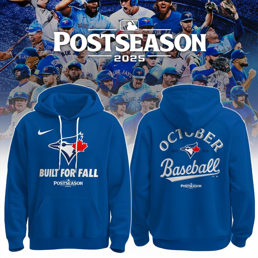 Toronto Blue Jays 2025 Postseason Hoodie Jays Merch Baseball Lover Gift Ideas-1