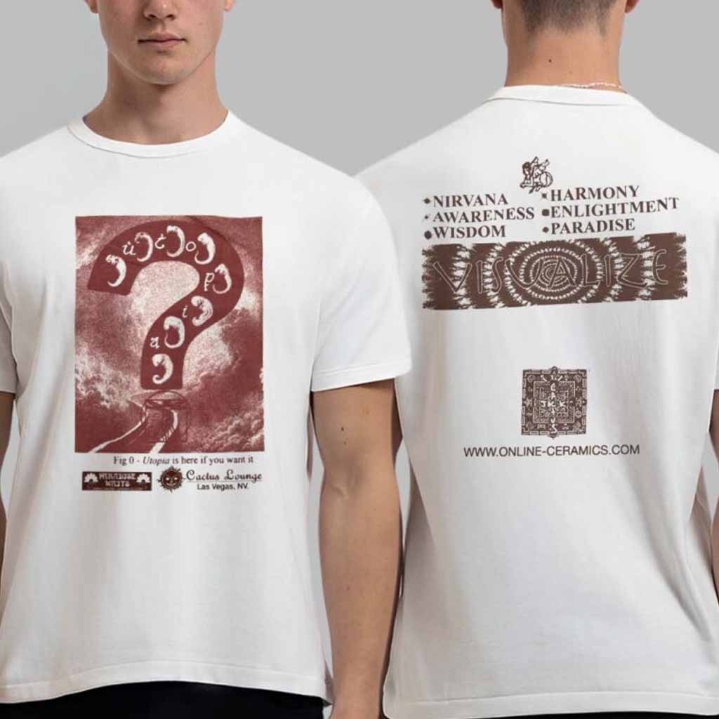 Travis Scott CJ X Online Ceramics Utopia Shirt Travis Scott Merch Gifts For Music Enthusiasts-1