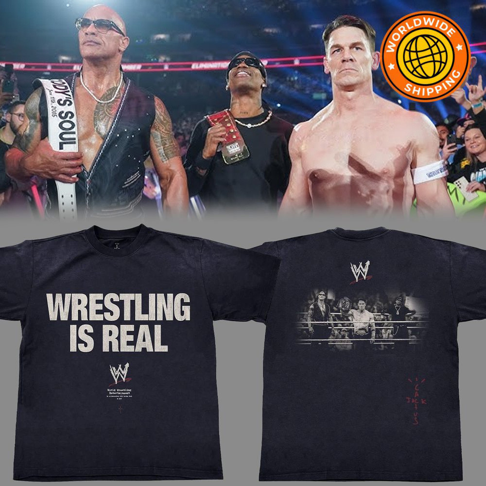 Travis Scott Wrestling Is Real Shirt Travis Scott Merch Perfect Father's Day Gifts-1 Travis Scott Wrestling Is Real Shirt Travis Scott Merch Perfect Father's Day Gifts-1