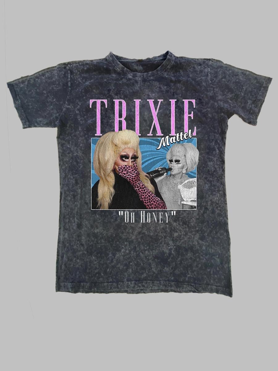 Trixie And Katya Wash Shirt Trixie Mattel Oh Honey Katya T-Shirt Tour Merch-1 Trixie And Katya Wash Shirt Trixie Mattel Oh Honey Katya T-Shirt Tour Merch-1