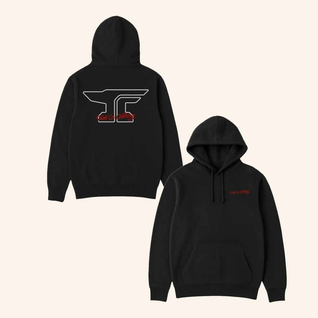 Troll Co Clothing Merch Anvil Scripted Hoodie Christmas Gifts For Boyfriend-1