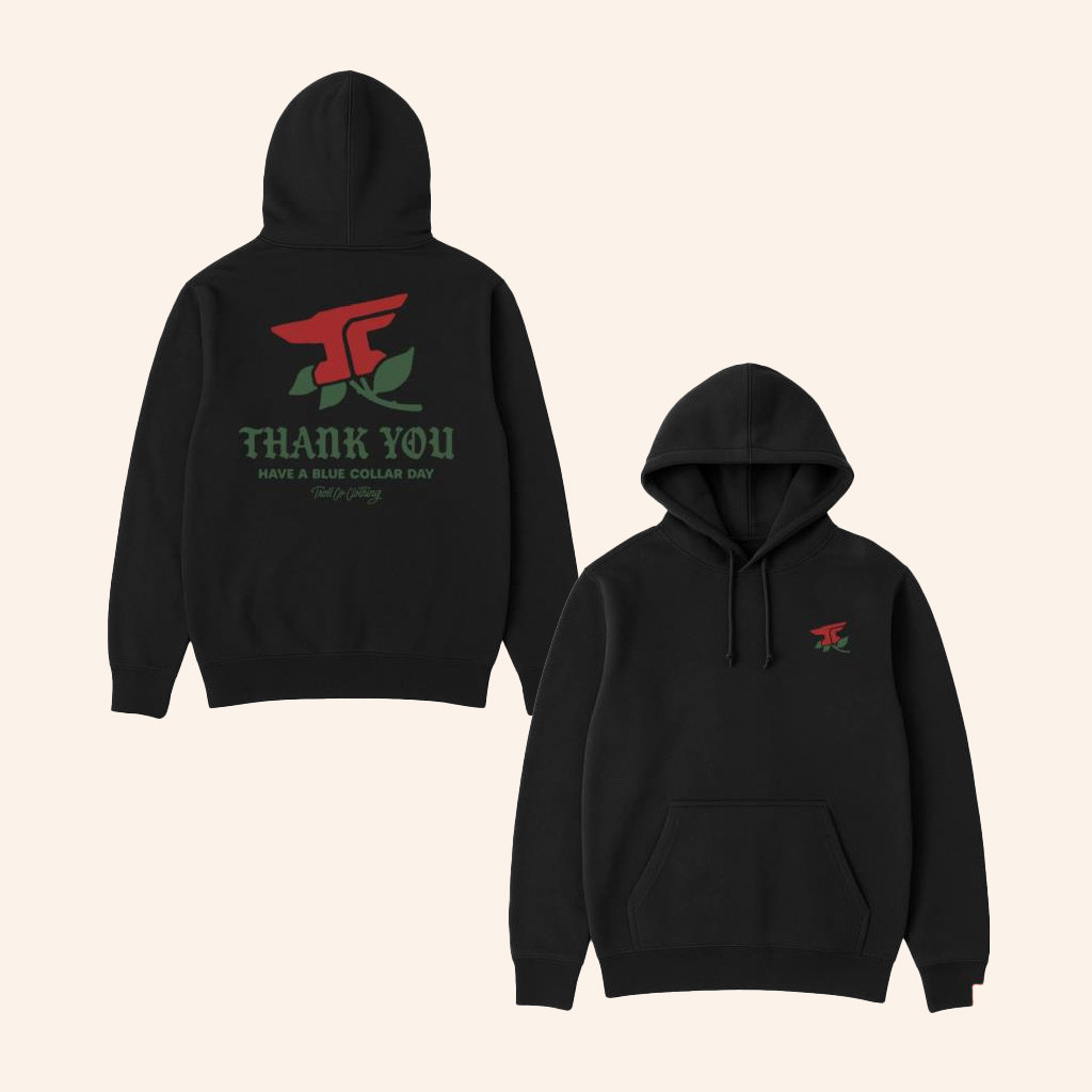 Troll Co Clothing Merch Men's Thank You Hoodie Christmas Gifts For Him-1