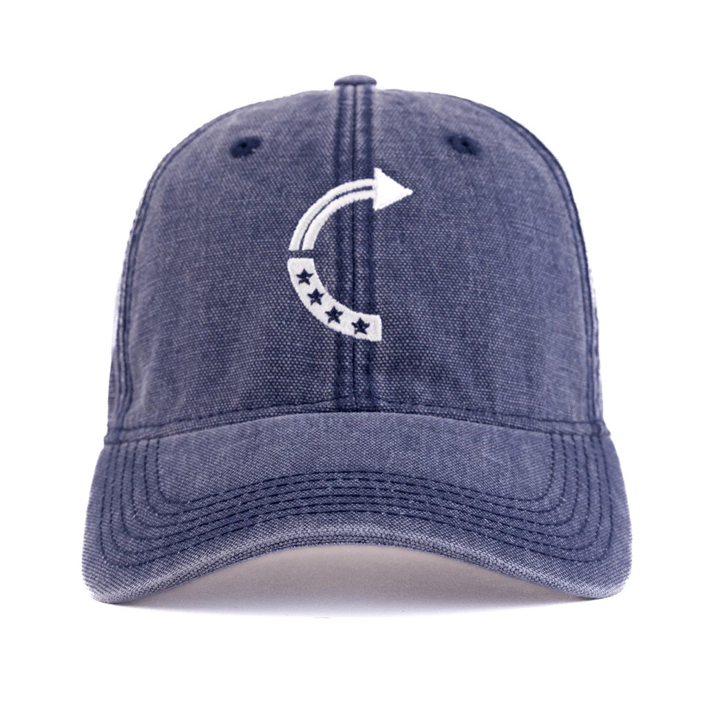 Turning Point USA Hat Embroidered Logo Hat Navy TPUSA Merch Charlie Kirk Merch Husband Gifts-1