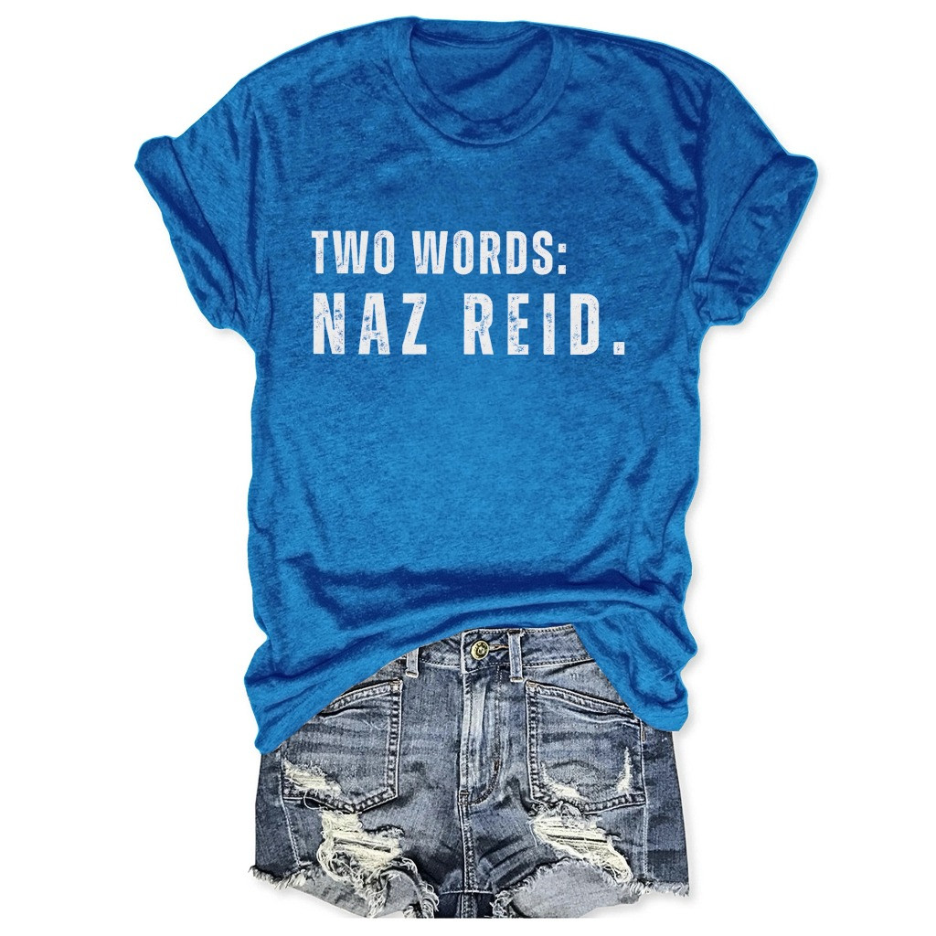 Two Words Naz Reid Womens T-Shirt Basketball Minnesota Timberwolves Merch Gifts For Her-1 Two Words Naz Reid Womens T-Shirt Basketball Minnesota Timberwolves Merch Gifts For Her-1