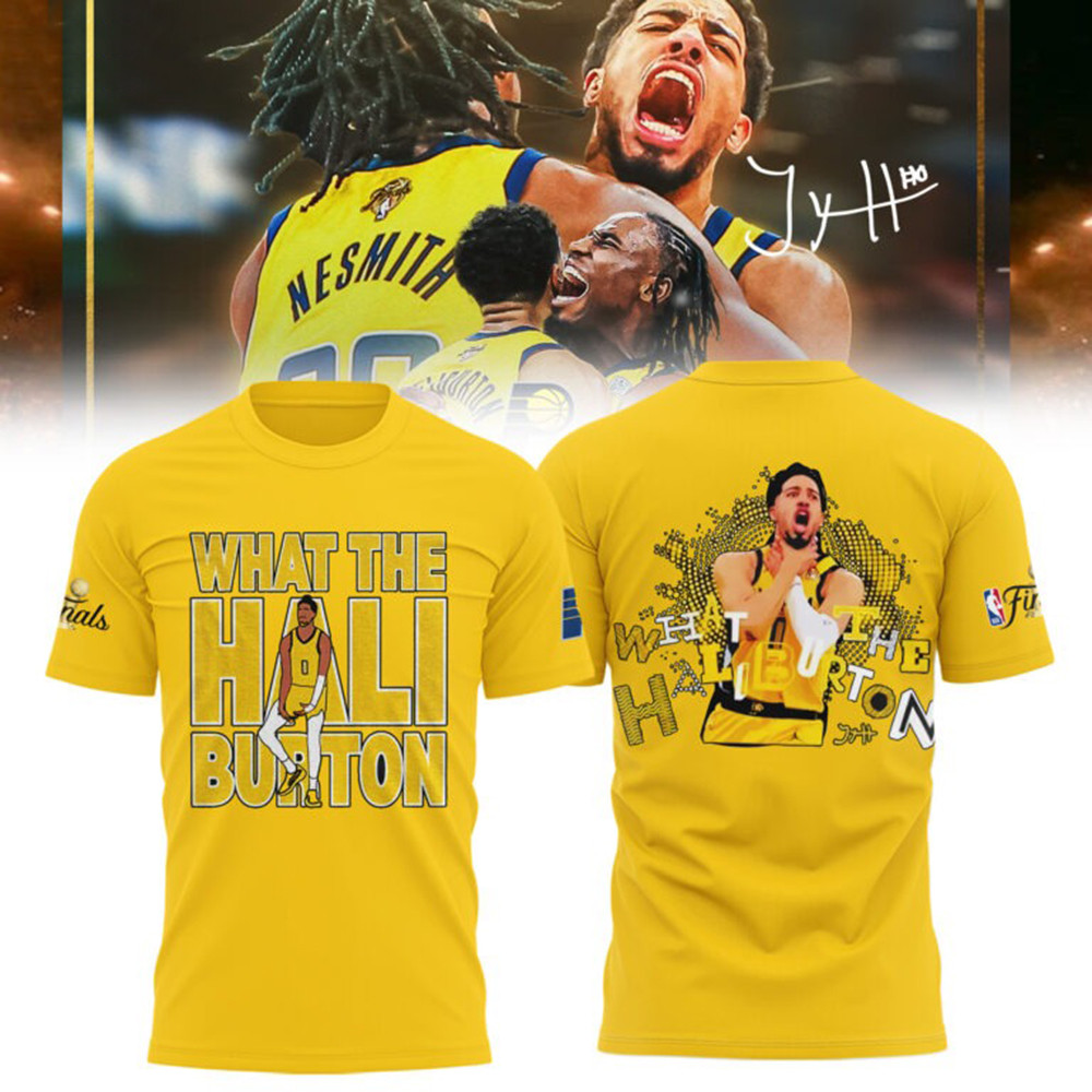 Tyrese Haliburton Choke What The Hali Burton T-Shirt NBA Indiana Pacers Fan Merch-1