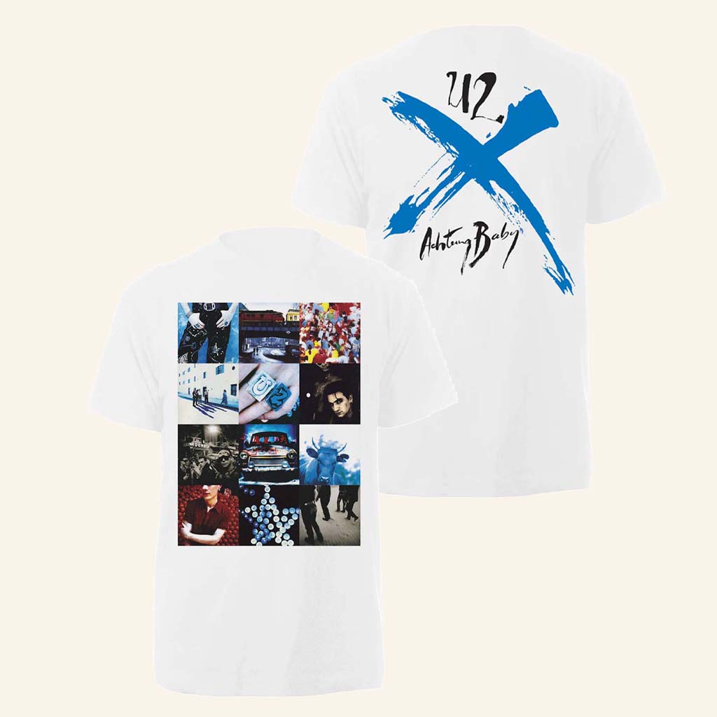 U2 Merch Achtung Baby Album Cover T-Shirt Gift Ideas For Music Lovers-1 U2 Merch Achtung Baby Album Cover T-Shirt Gift Ideas For Music Lovers-1