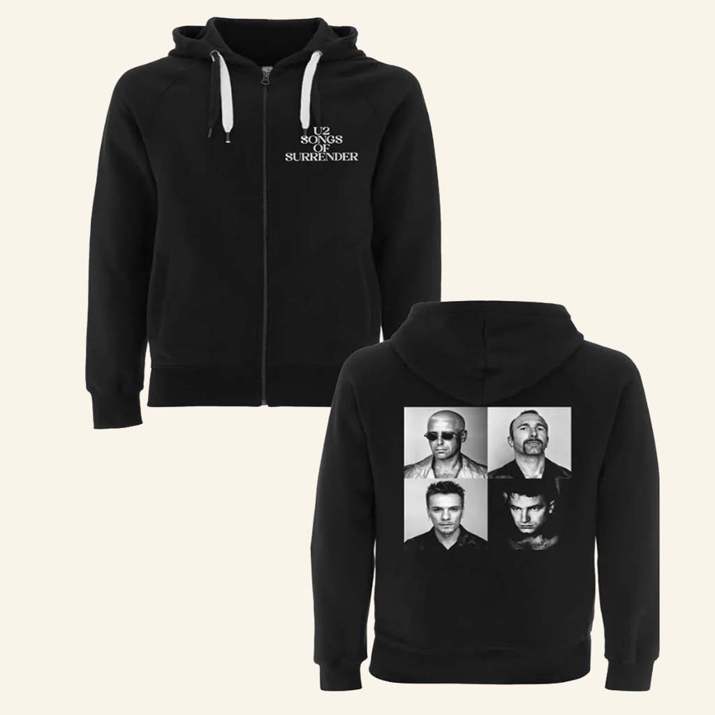U2 Merch Songs Of Surrender Album Zip Hoodie Unique Gift For Boyfriend-1