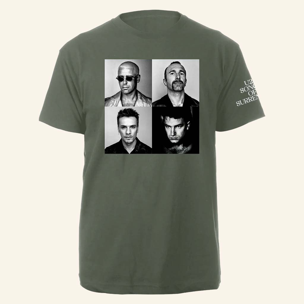 U2 Merch Songs of Surrender Album T-Shirt Gift Ideas For Brother-1