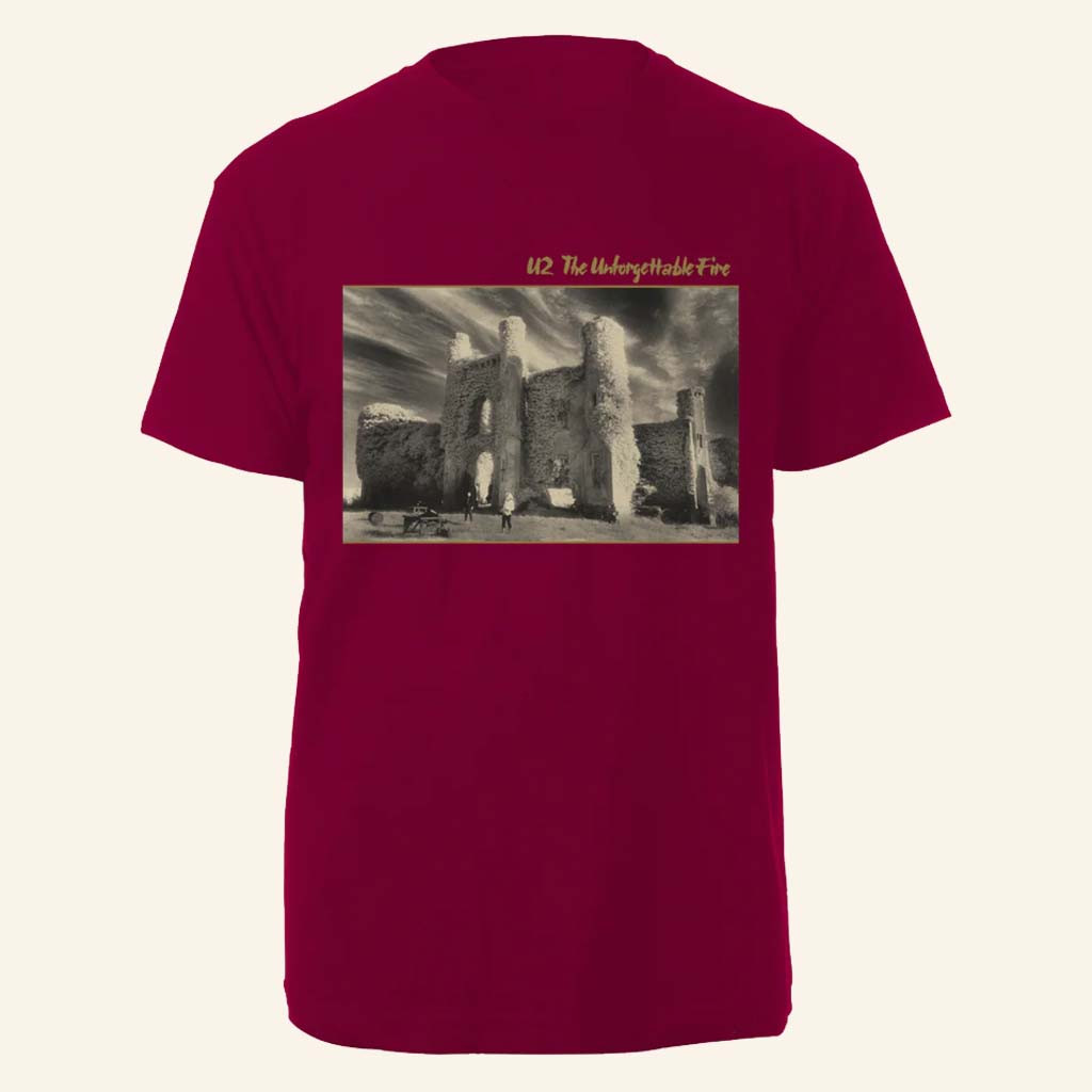 U2 Merch The Unforgettable Fire Album T-Shirt Best Gift For Girlfriend-1