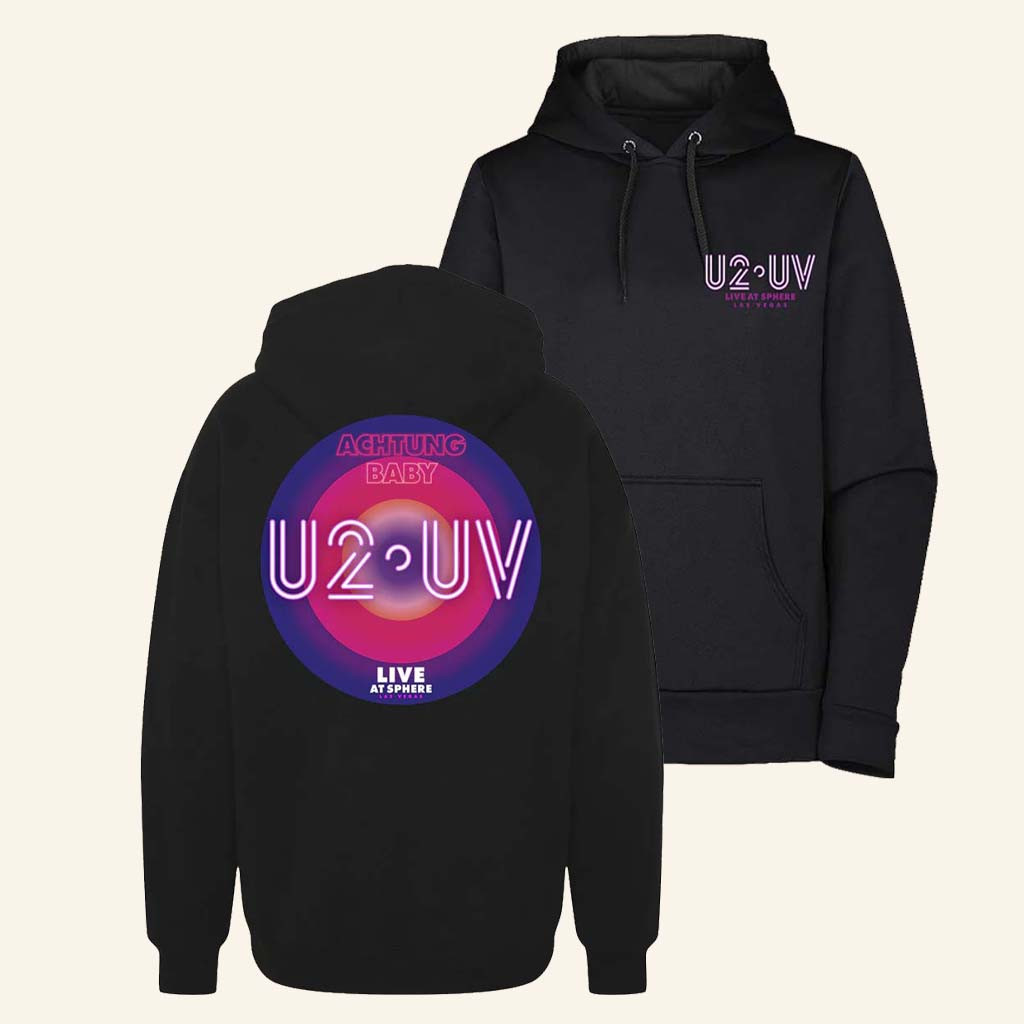 U2 Merch U2 UV Achtung Baby Logo Live At Sphere Hoodie Gift For Her-1 U2 Merch U2 UV Achtung Baby Logo Live At Sphere Hoodie Gift For Her-1