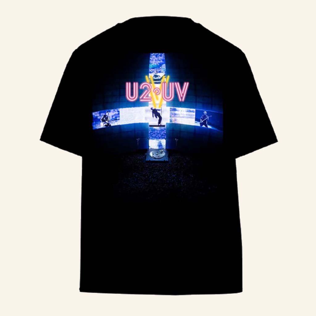 U2 Merch U2 UV Logo Black Shirt Fan Clothing Gift Ideas For Husband-1 U2 Merch U2 UV Logo Black Shirt Fan Clothing Gift Ideas For Husband-1