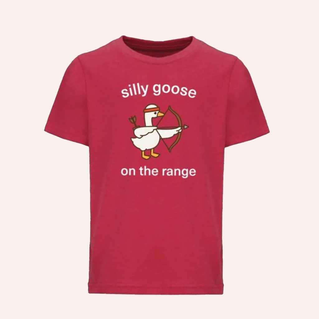 USA Archery Merch Silly Goose On The Range Shirt Best Gift For Friend-1 USA Archery Merch Silly Goose On The Range Shirt Best Gift For Friend-1