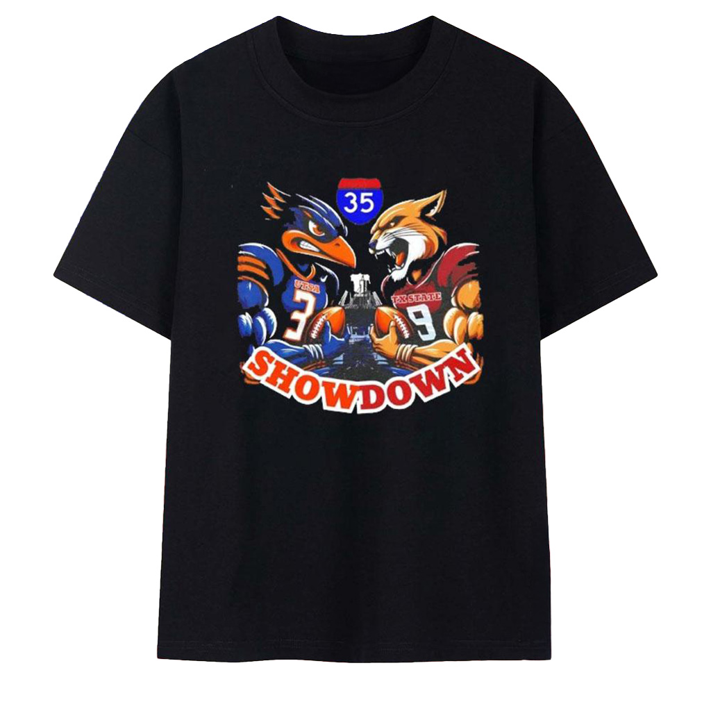 UTSA Vs Texas State Gameday Show Down 2025 T-Shirt Merch Football Fan Gift Ideas-1 UTSA Vs Texas State Gameday Show Down 2025 T-Shirt Merch Football Fan Gift Ideas-1