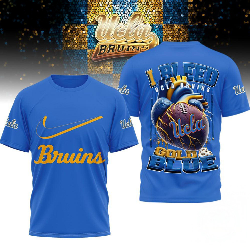 Ucla Bruins 2025 NCAA I Bleed Shirt Ucla Bruins Merch Best Gifts For Football Fans-1 Ucla Bruins 2025 NCAA I Bleed Shirt Ucla Bruins Merch Best Gifts For Football Fans-1