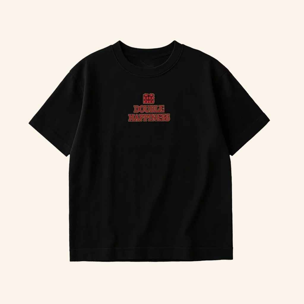 Uncle Reco Merch Double Happiness Black T-Shirt Christmas Presents For Boyfriend-1 Uncle Reco Merch Double Happiness Black T-Shirt Christmas Presents For Boyfriend-1