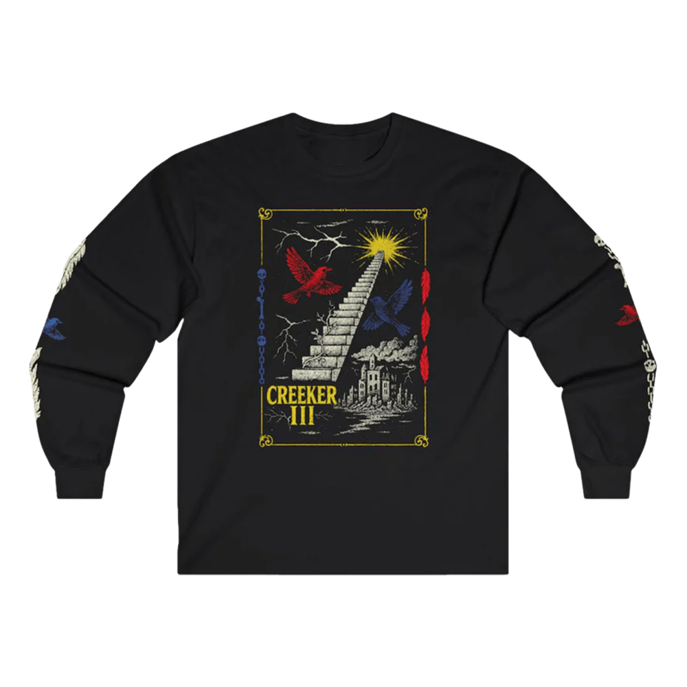 Upchurch Merch Stairway Creeker III Long Sleeve Shirt Upchurch Concert Tour Merch-1 Upchurch Merch Stairway Creeker III Long Sleeve Shirt Upchurch Concert Tour Merch-1
