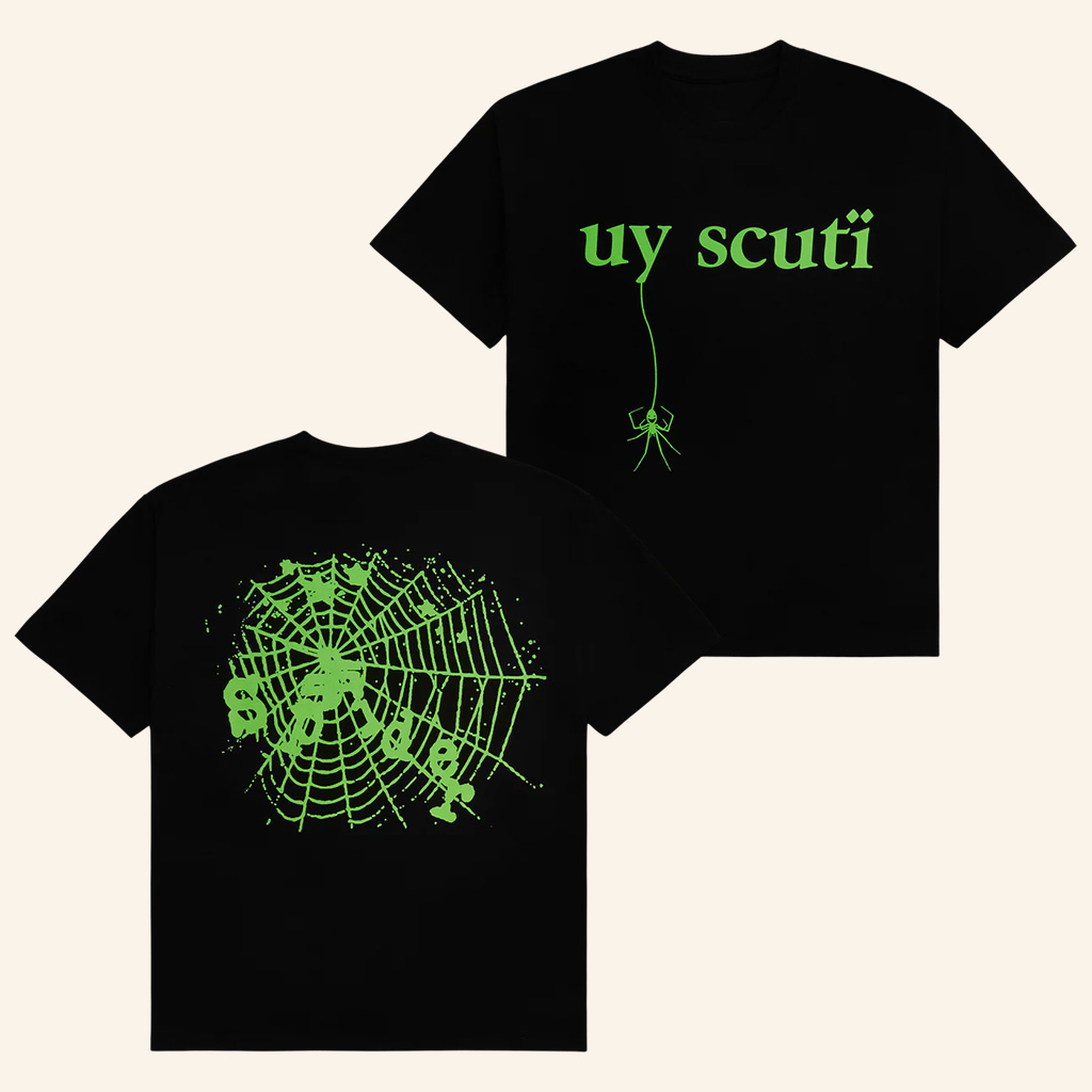 Uy Scuti Young Thug Merch Uy Scuti X Sp5der Shirt Christmas Gifts For Boyfriend-1