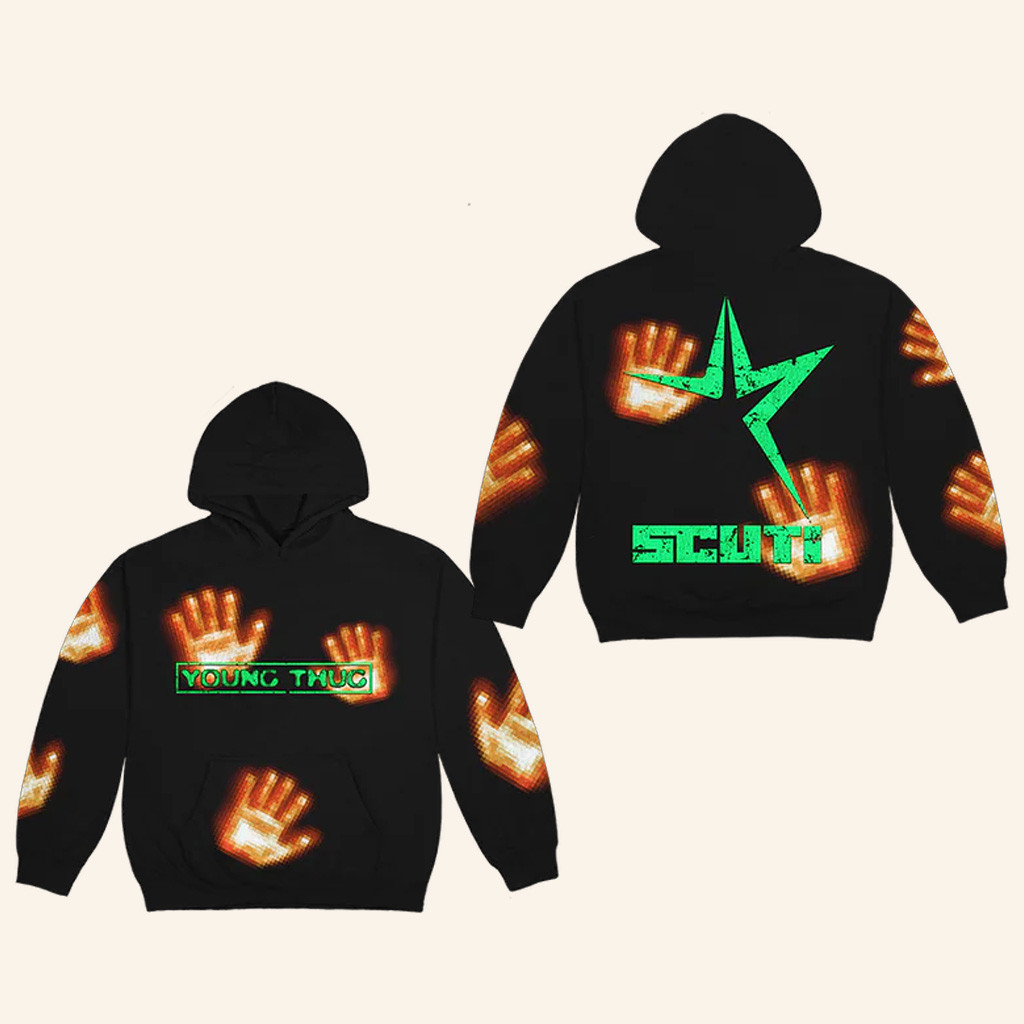 Uy Scuti Young Thug Merch Young Thug Hand Hoodie Christmas Gifts For Him-1 Uy Scuti Young Thug Merch Young Thug Hand Hoodie Christmas Gifts For Him-1