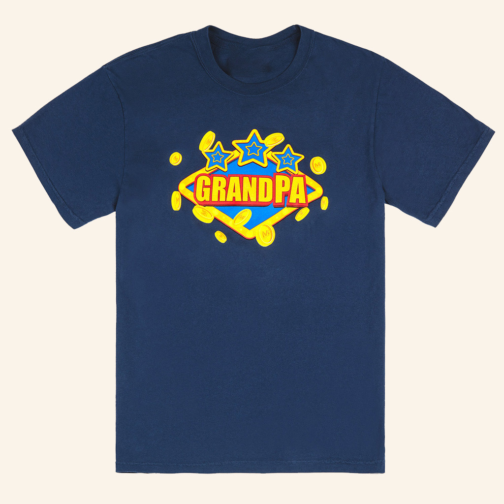 Vegas Matt Merch Grandpa T-Shirt Christmas Presents For Grandparents-1