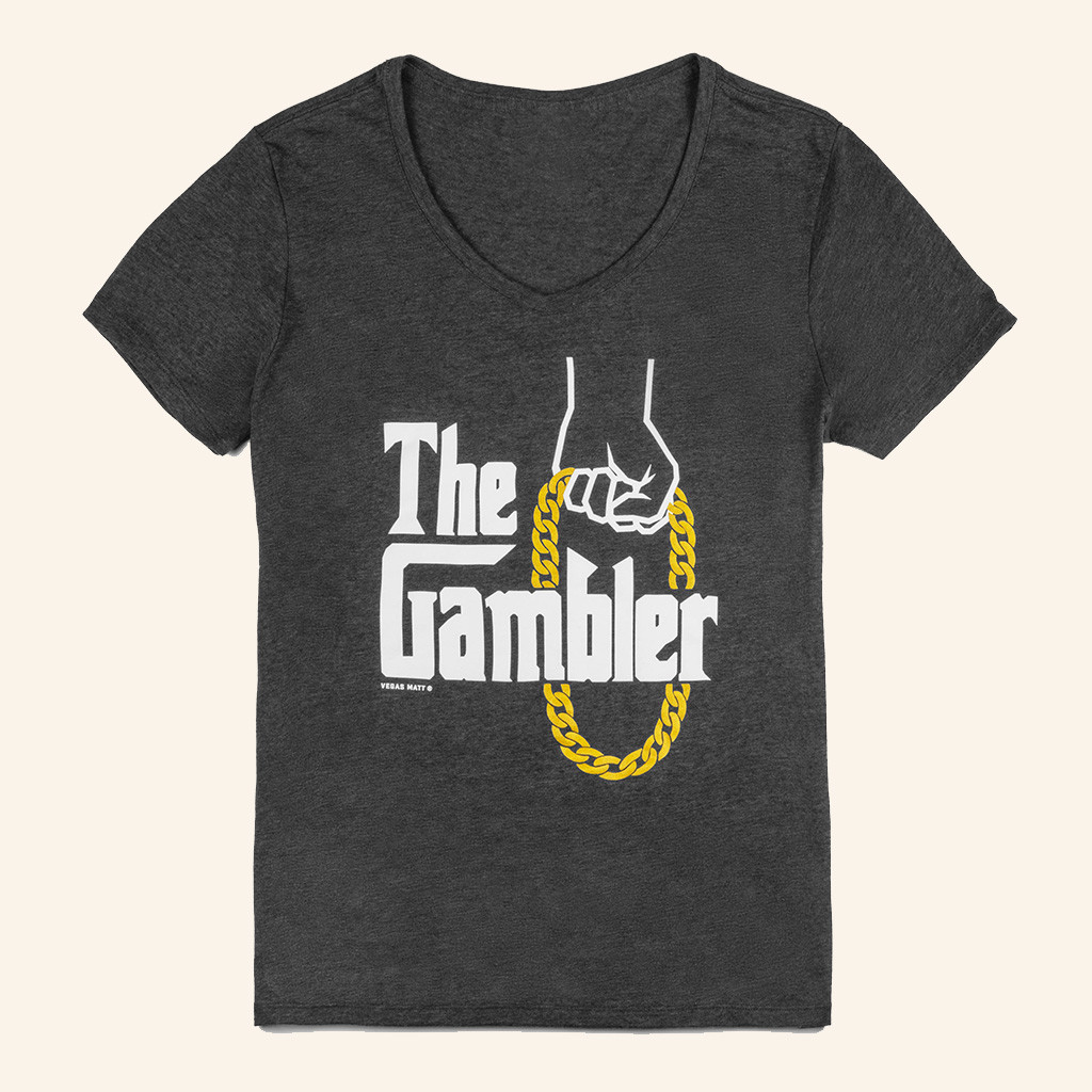 Vegas Matt Merch The Gamble V-Neck Shirt Wife Christmas Gift Ideas-1 Vegas Matt Merch The Gamble V-Neck Shirt Wife Christmas Gift Ideas-1
