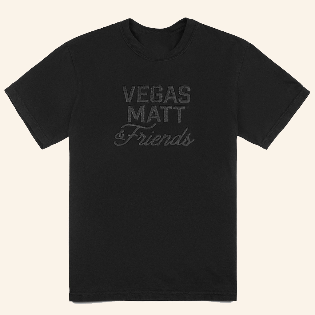 Vegas Matt Merch Vegas Matt And Friend Black Shirt Christmas Gift Ideas For Him-1