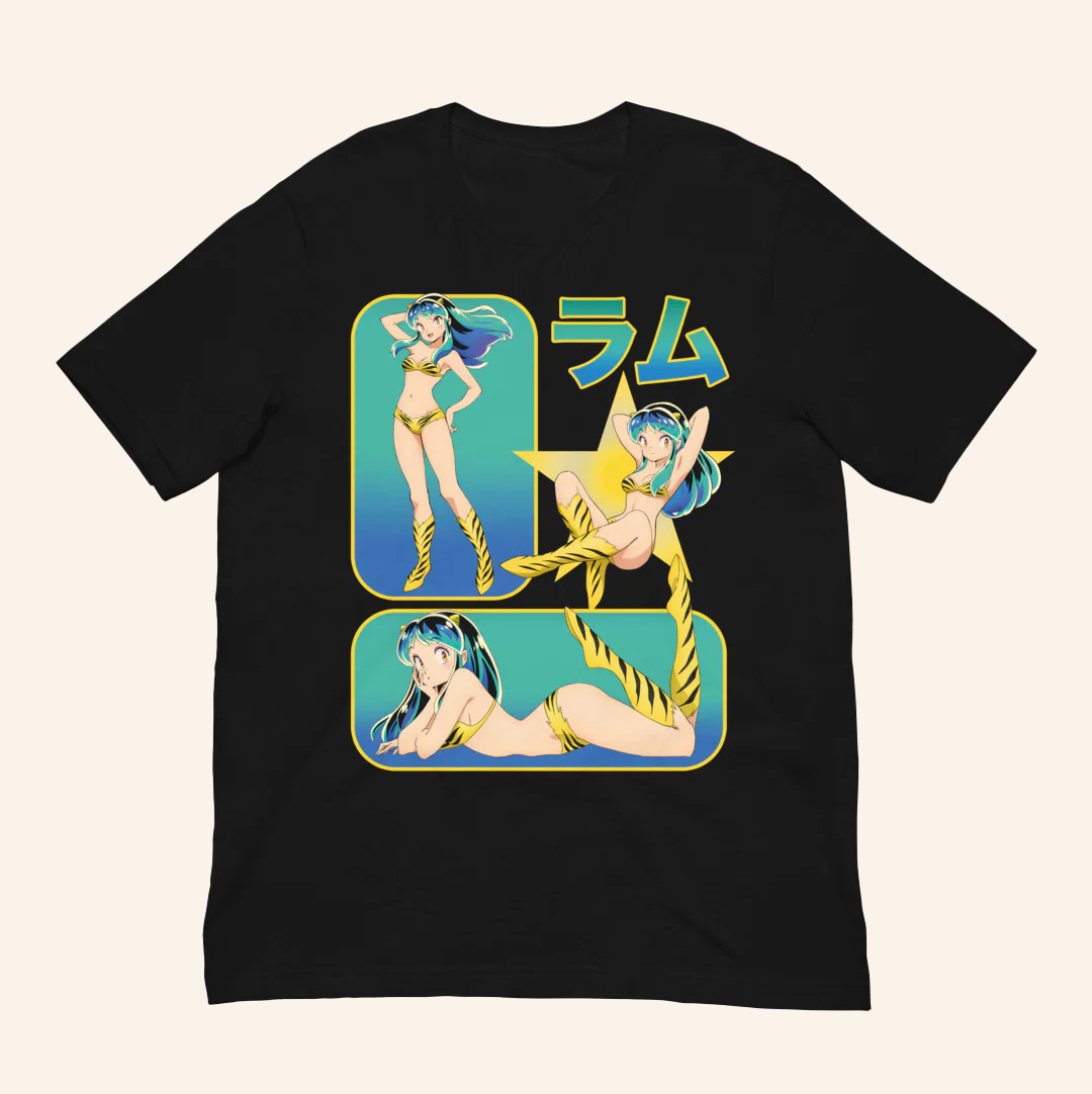 Viz Merch Urusei Yatsura Heartthrob T-Shirt Birthday Gifts For Friends-1