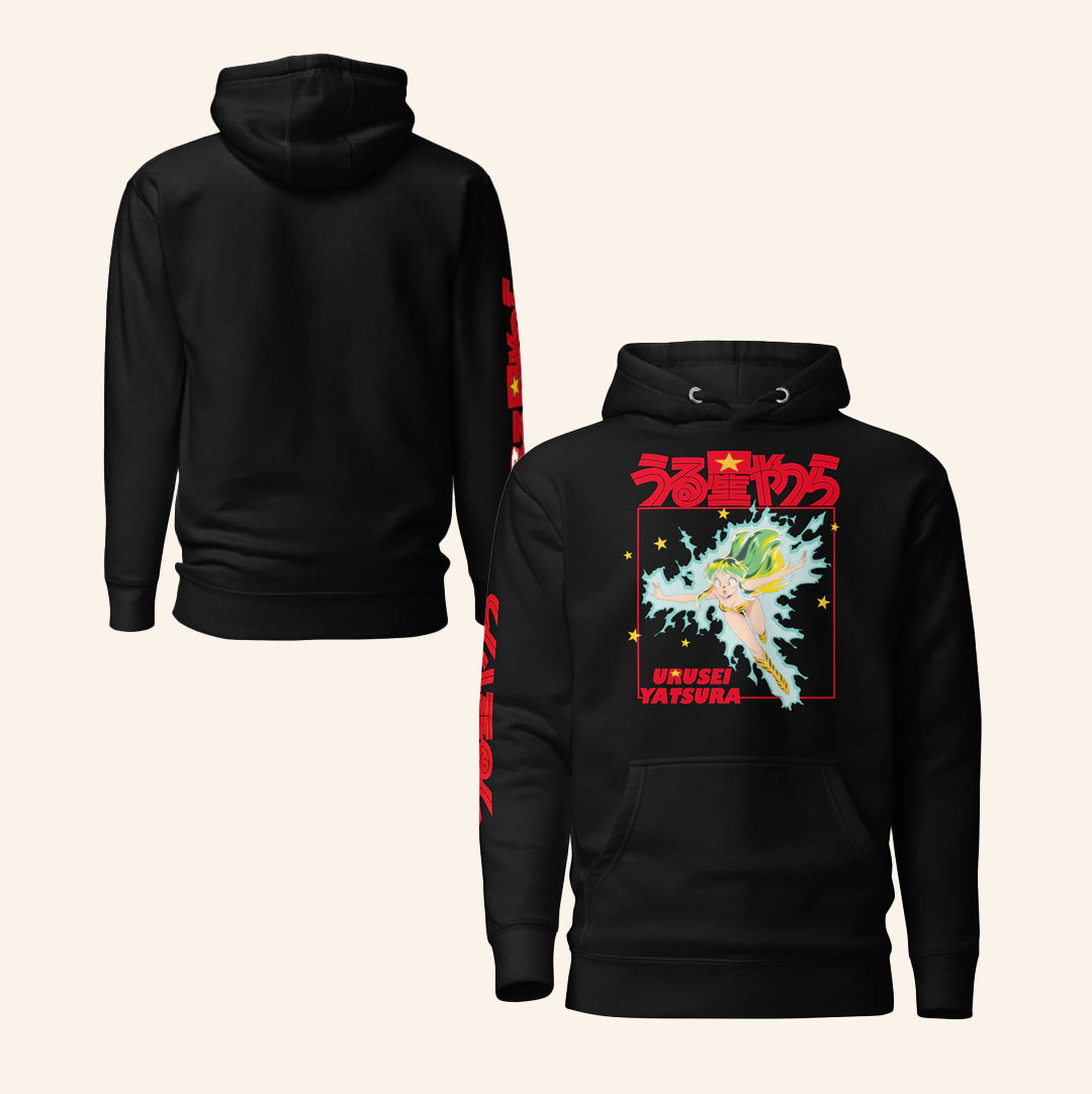 Viz Merch Urusei Yatsura Lightning Lum Hoodie Birthday Gifts For Dad-1