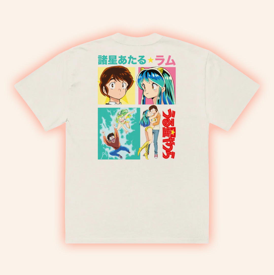 Viz Merch Urusei Yatsura Lum And Ataru T-Shirt Gift Ideas For Daughter-1