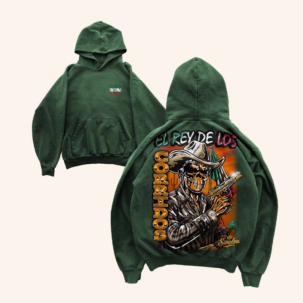 Warren Lotas Merch El Rey De Los Corridos Hoodie Good Gifts For Boyfriend-1