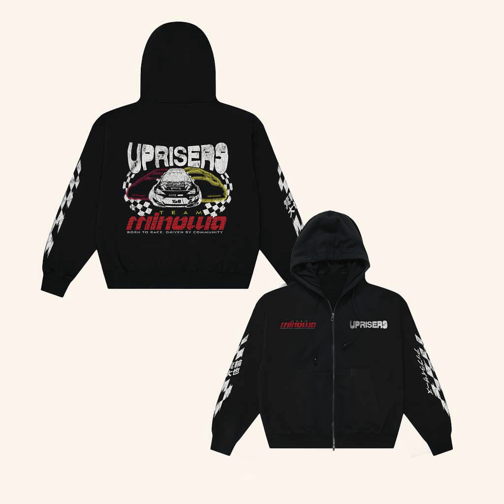 We Are Uprisers Merch Uprisers X Minowa Zip Hoodie Present For Husband-1 We Are Uprisers Merch Uprisers X Minowa Zip Hoodie Present For Husband-1