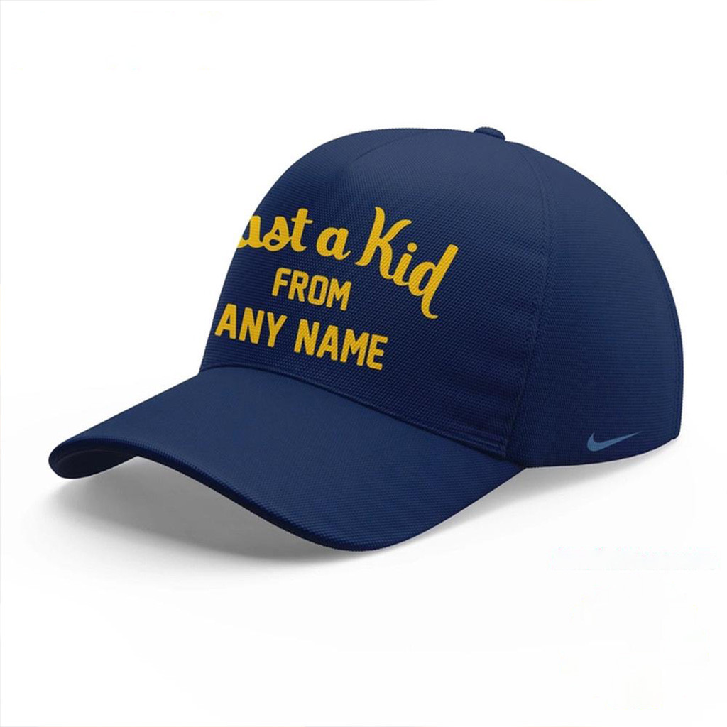 West Virginia Mountaineers Football Just A Kid From Any Name Hat Mountaineers Merch Fans Gift-1 West Virginia Mountaineers Football Just A Kid From Any Name Hat Mountaineers Merch Fans Gift-1