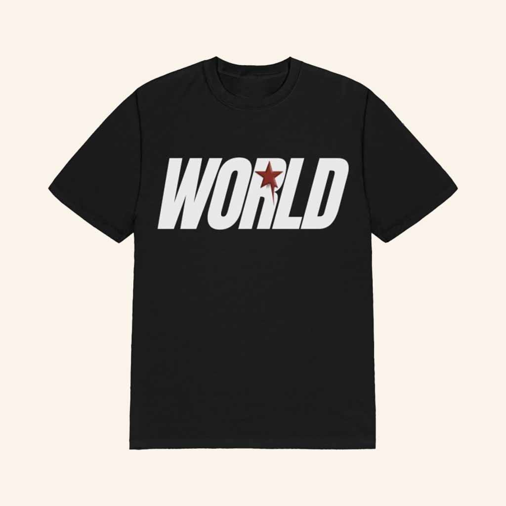 World Star Hip Hop Merch World Black T-Shirt Christmas Presents For Boyfriend-1 World Star Hip Hop Merch World Black T-Shirt Christmas Presents For Boyfriend-1