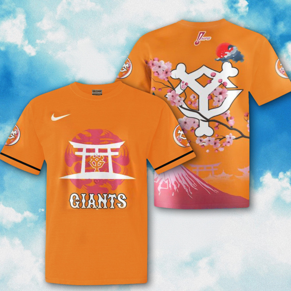 Yomiuri Giants Special Fuji Mount New T-Shirt Giants Merch Gifts For Father's Day From Wife-1 Yomiuri Giants Special Fuji Mount New T-Shirt Giants Merch Gifts For Father's Day From Wife-1