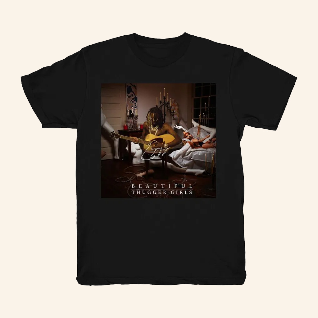 Young Thug Merch Beautiful Thugger Girls T-Shirt Christmas Present Ideas For Dudes-1