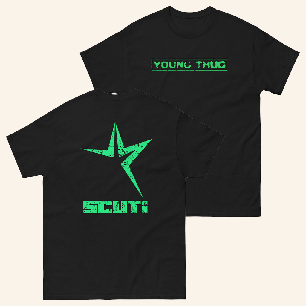 Young Thug Merch Scuti Star T-Shirt Unique Christmas Gifts For Dudes-1 Young Thug Merch Scuti Star T-Shirt Unique Christmas Gifts For Dudes-1