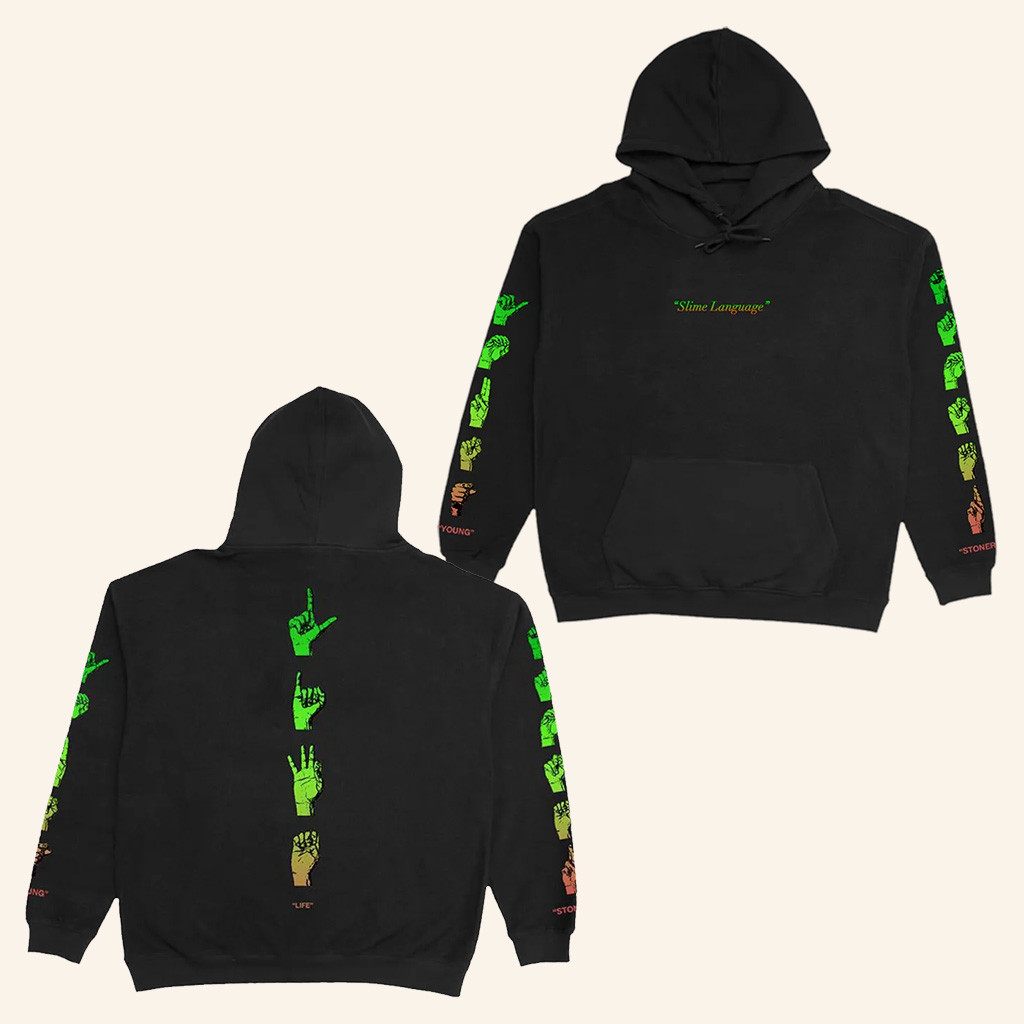 Young Thug Merch Slime Language Hoodie Christmas Present Ideas For Brother-1