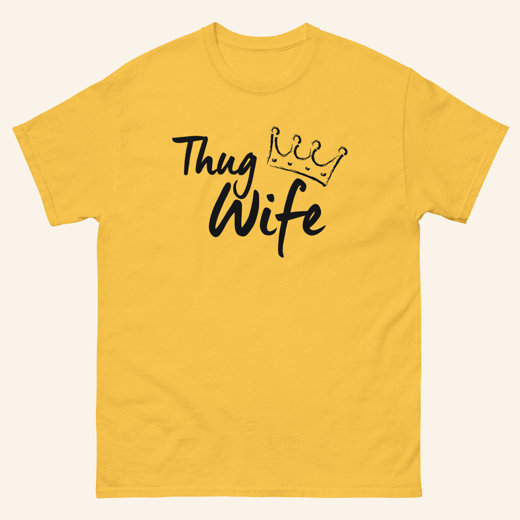 Young Thug Merch Thug Wife T-Shirt Christmas Presents For Girlfriend-1