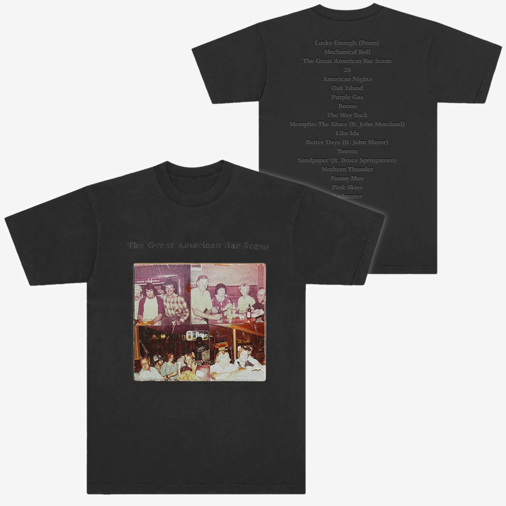 Zach Bryan Merch Bar Scene Black Album T-shirt The Great American Bar Scene Awesome Gift Ideas-1 Zach Bryan Merch Bar Scene Black Album T-shirt The Great American Bar Scene Awesome Gift Ideas-1
