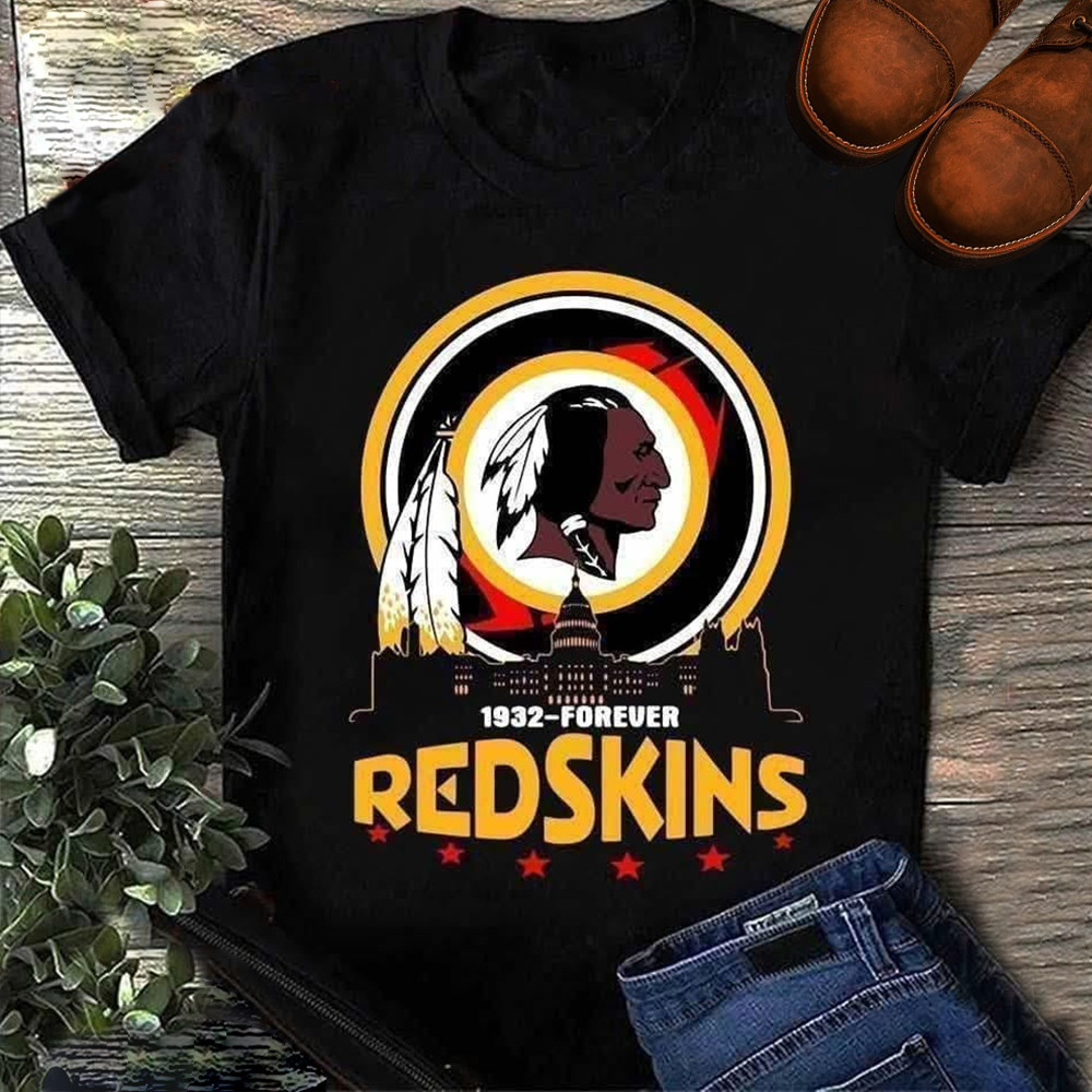 1932 Forever Redskins Shirt Washington Commanders Redskins Gifts For Football Fans-1