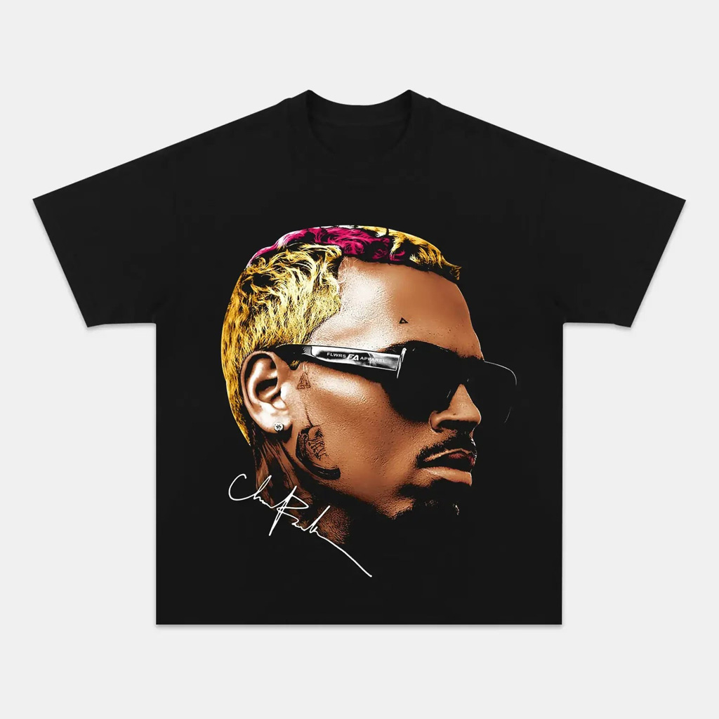 2024 Chris Brown Shirt Vintage Graphic Black T-Shirt Chris Brown Merch Music Fans Gifts-1 2024 Chris Brown Shirt Vintage Graphic Black T-Shirt Chris Brown Merch Music Fans Gifts-1