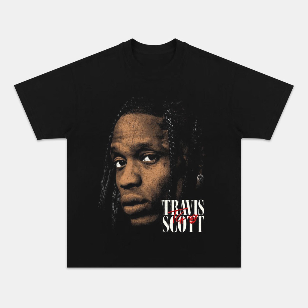2024 Travis Scott Graphic T-Shirt Travis Scott Merch Gifts For Music Fans-1