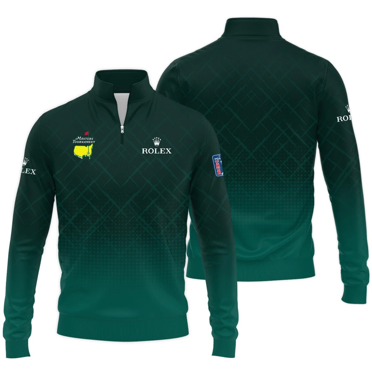 2025 Masters Tournament Rolex Golf Quarter-Zip Shirt Merch Great Gifts For Golfers-1