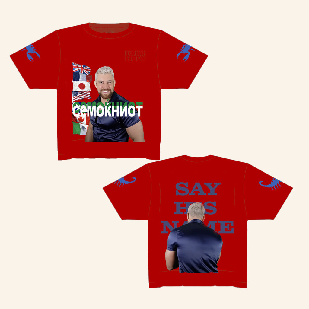 4Th Rope Merch Red Joe Hendry TNA Fourth Rope T-Shirt Gift Ideas For Fans-1