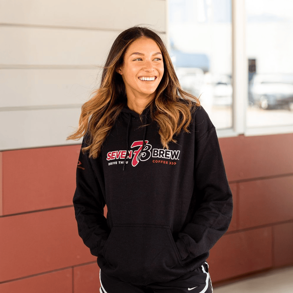 7brew Merch 7 Brew Logo Hoodie Best Father's Day Gifts For Dad Birthday Gifts For Friends-1