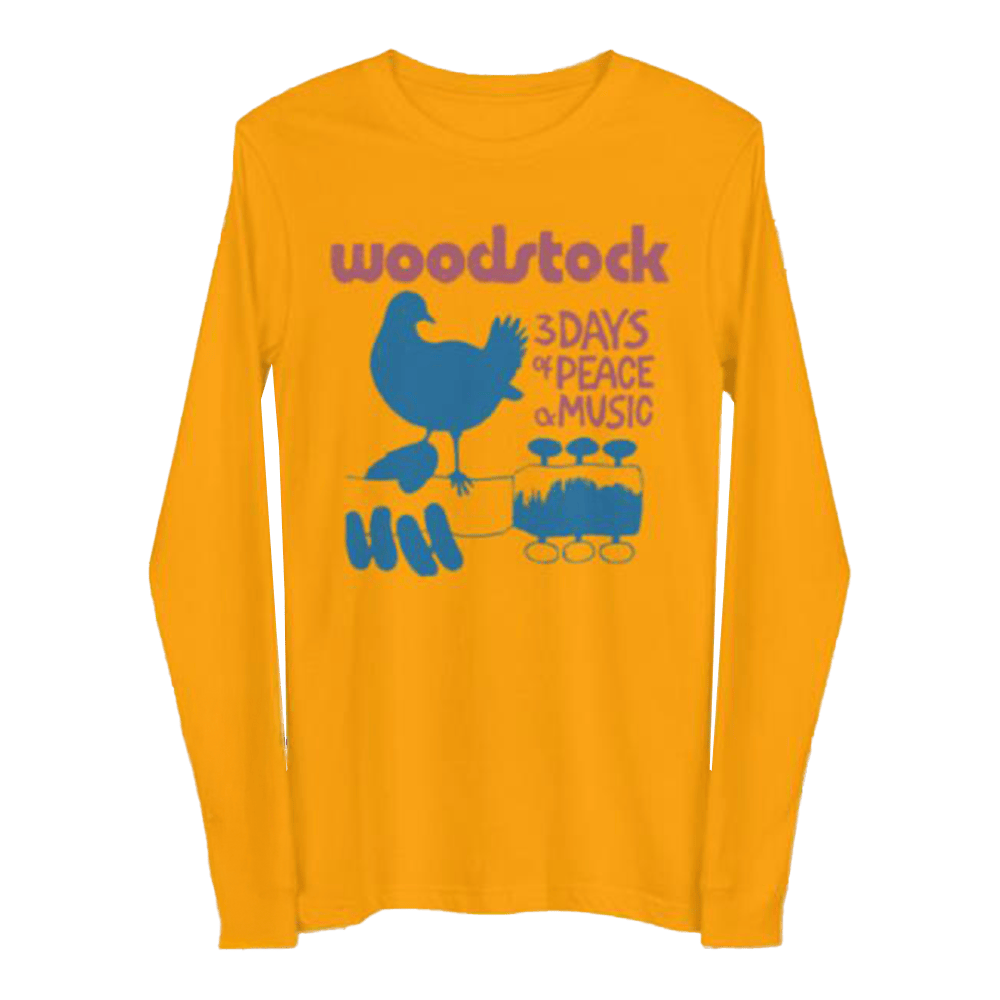 80steenation Merch Store Woodstock 1969 Long Sleeve T-Shirt Best Father's Day Gifts For Dad-1